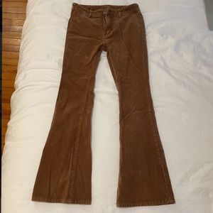 Brandy Melville Brown Corduroy Pants